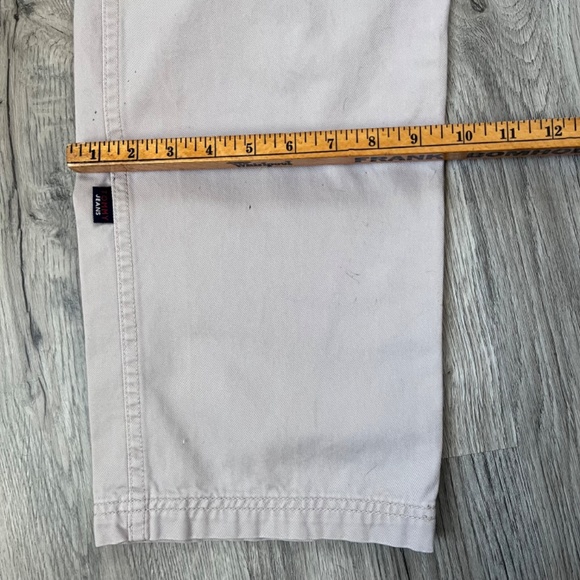 Vintage Tommy Hilfiger Tommy Jeans Khaki Cargo Pants Size 32 x 32 - Picture 9 of 15